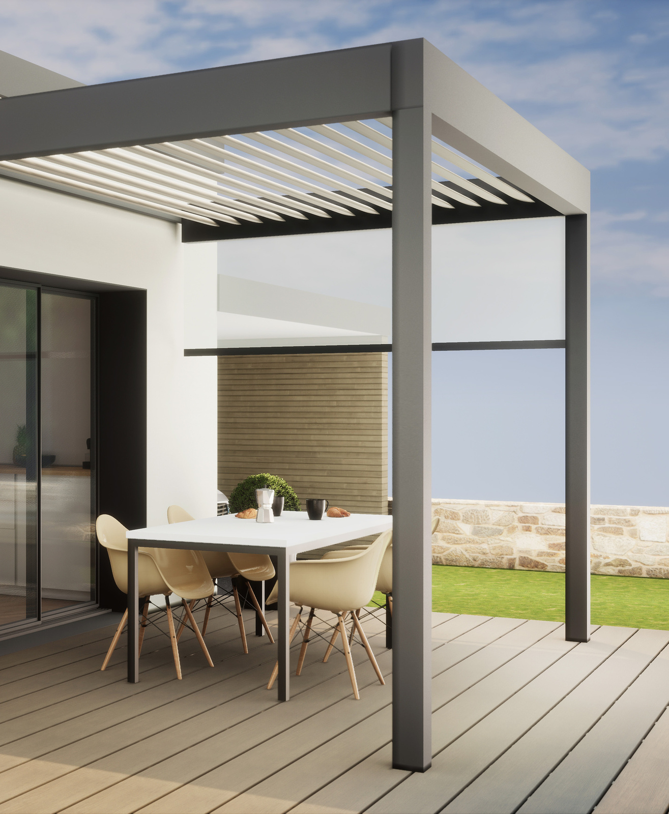 pergola cap ferret