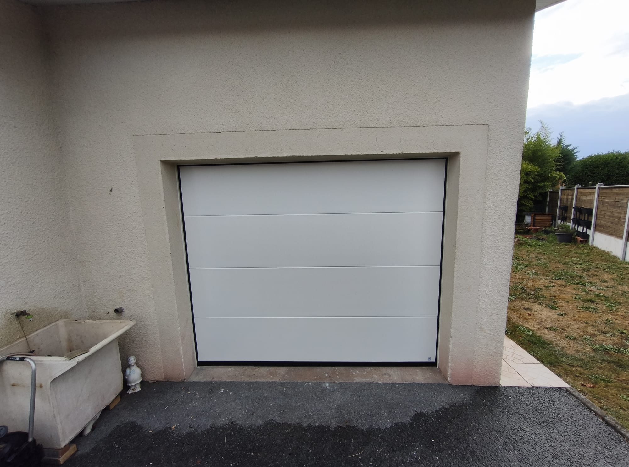 apres porte garage